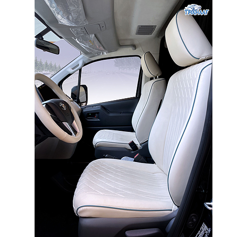 Toyota Hiace executive luxury interior conversion by TMAHAAF Dubai
