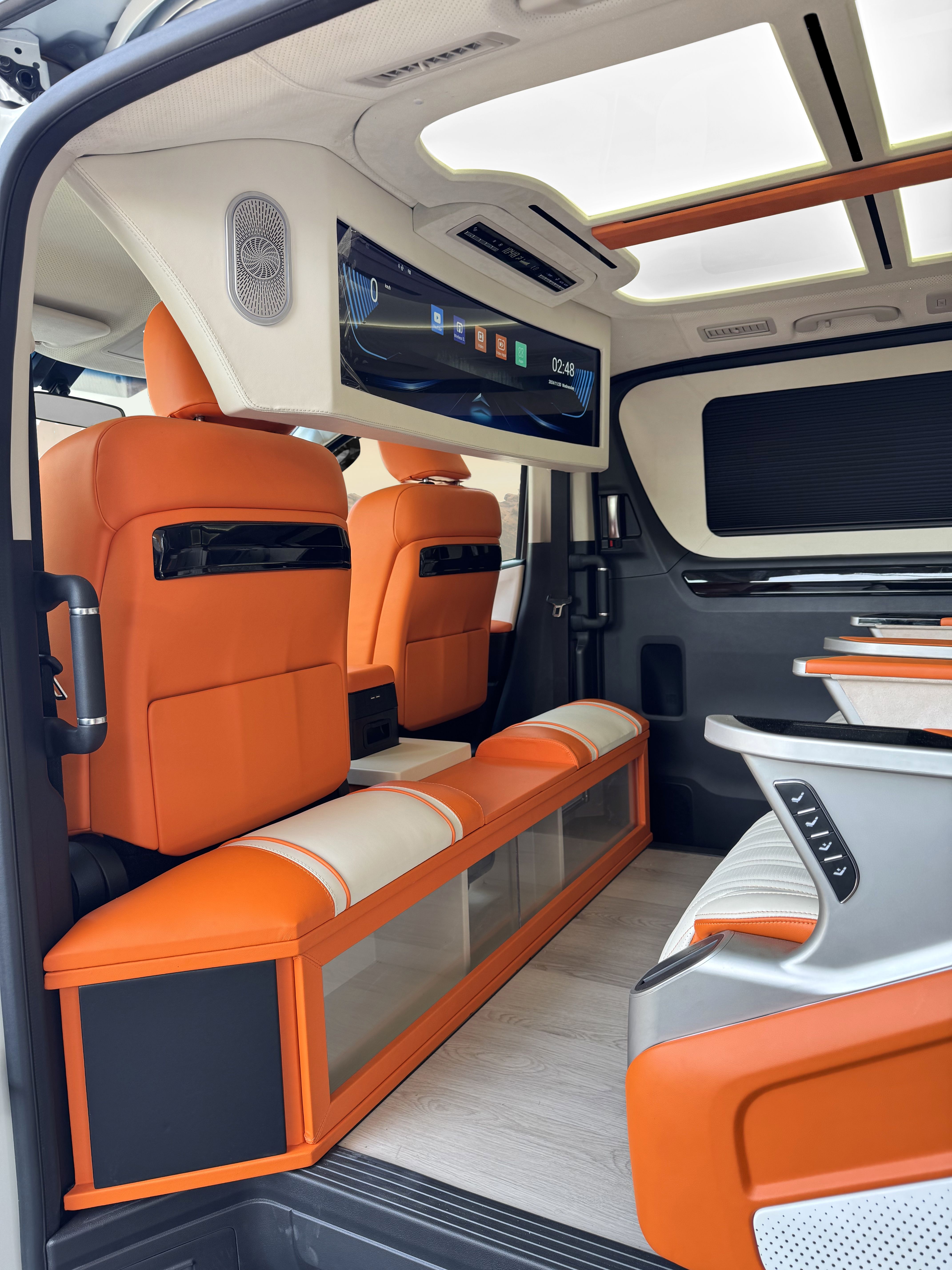 Toyota Granvia VIP conversion and luxury interior customization in Dubai