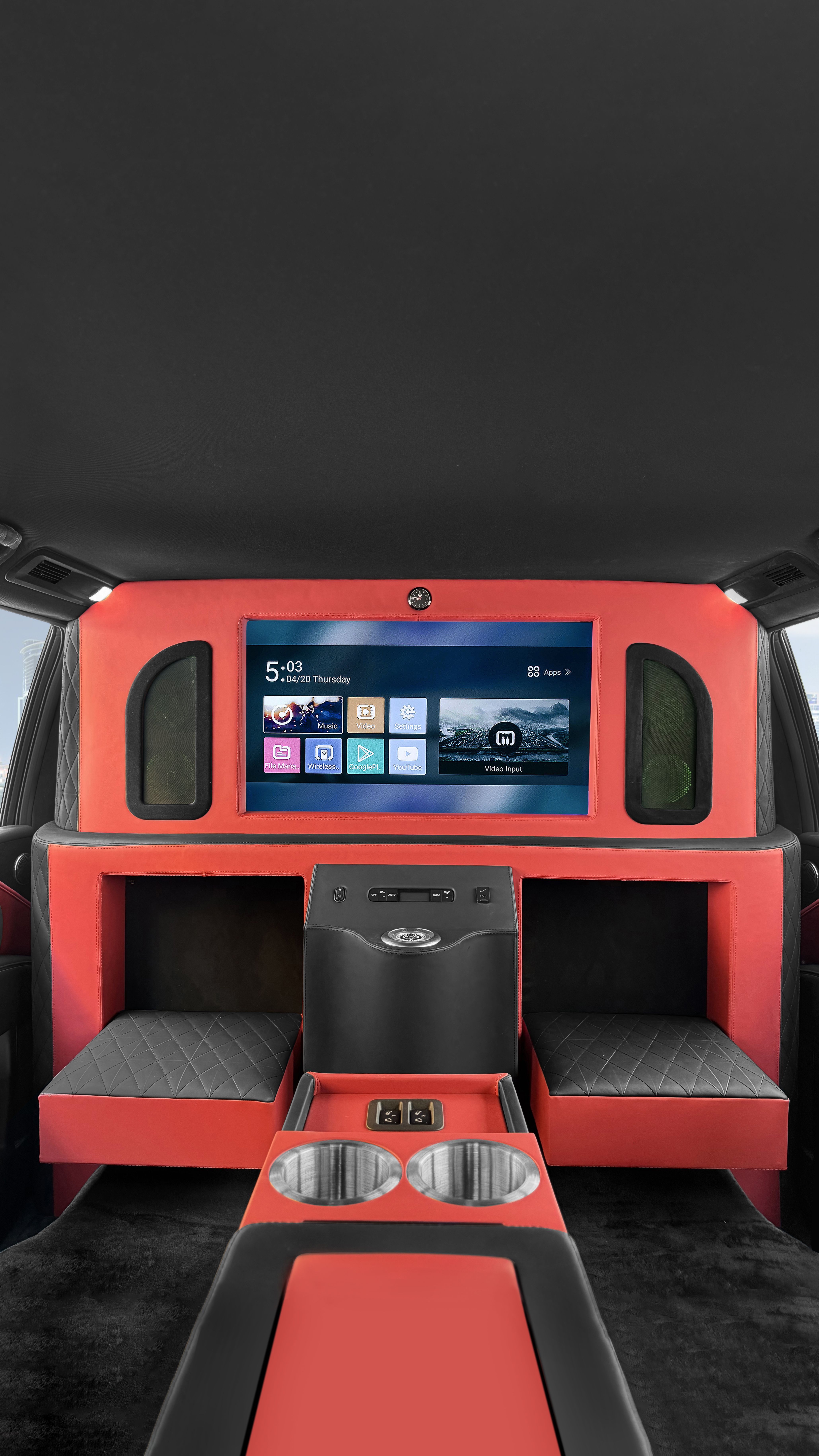 Nissan Patrol VIP luxury interior upgrade and customization in Dubai