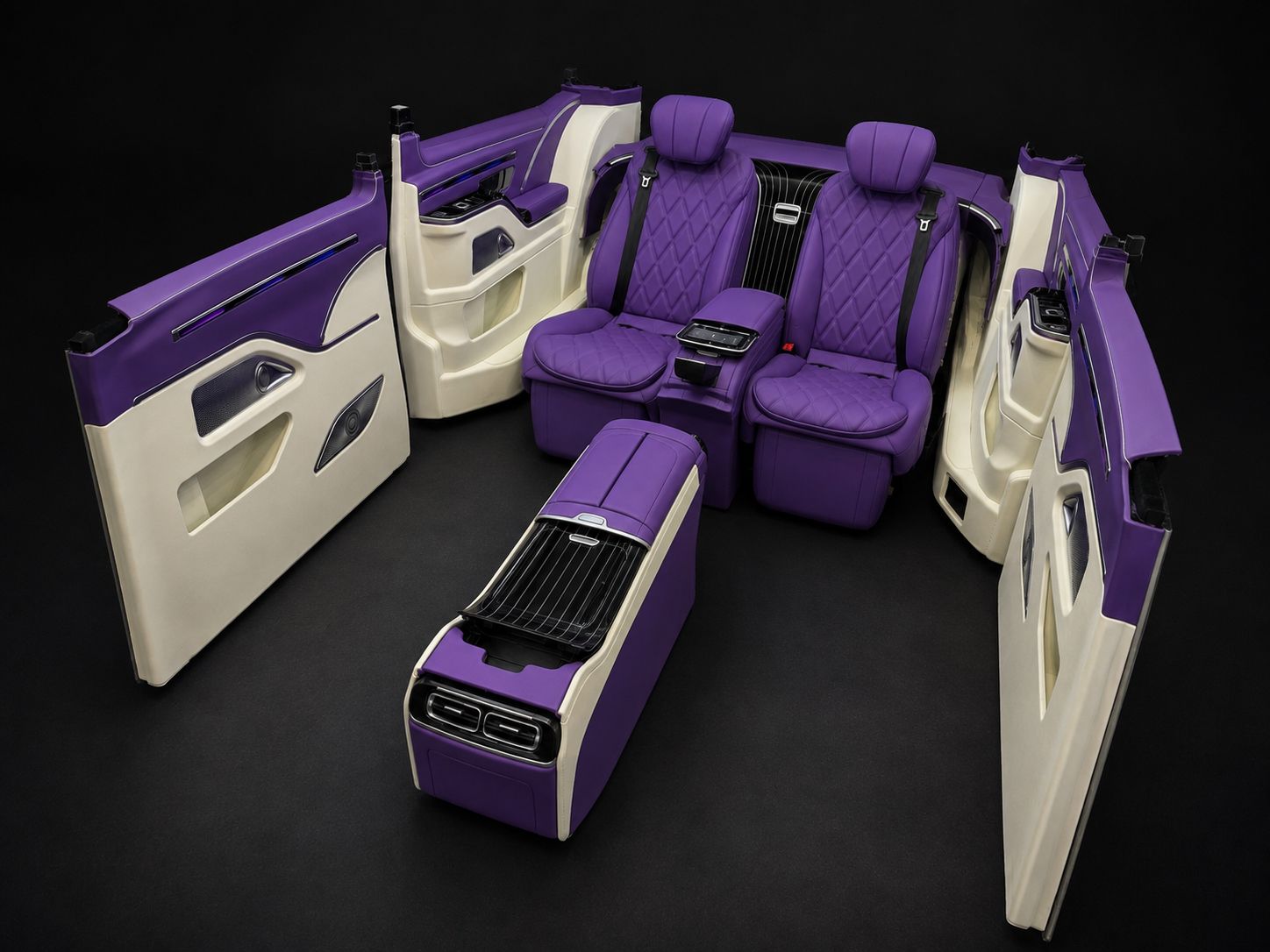 Mercedes Vito interior kit side view