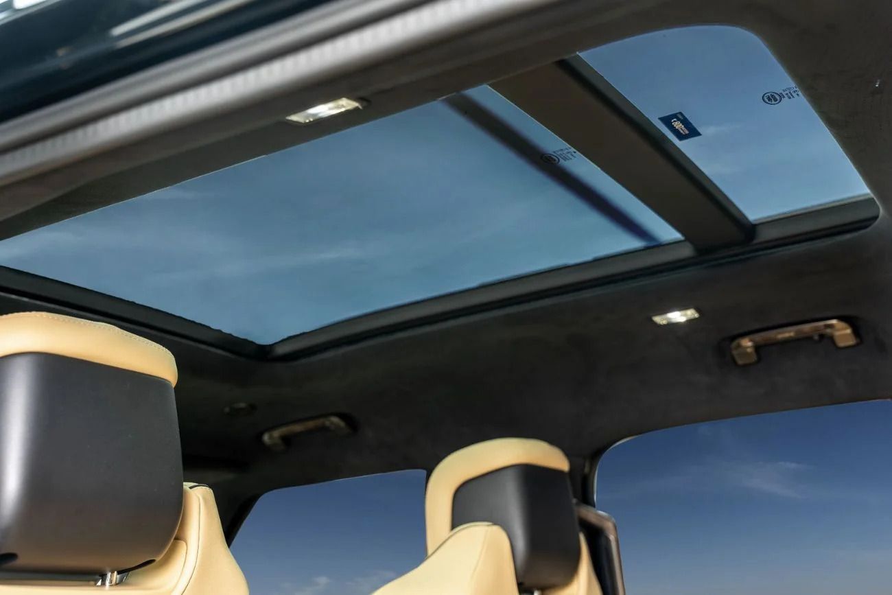 Land Rover Defender 110 seven seat interior Dubai