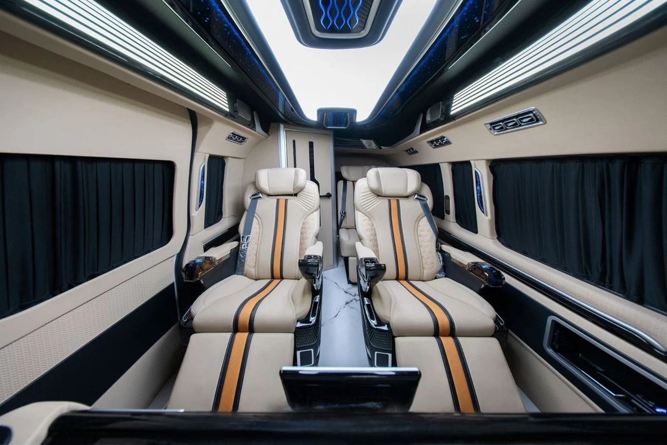 Toyota Hiace GL 6 seater interior Dubai