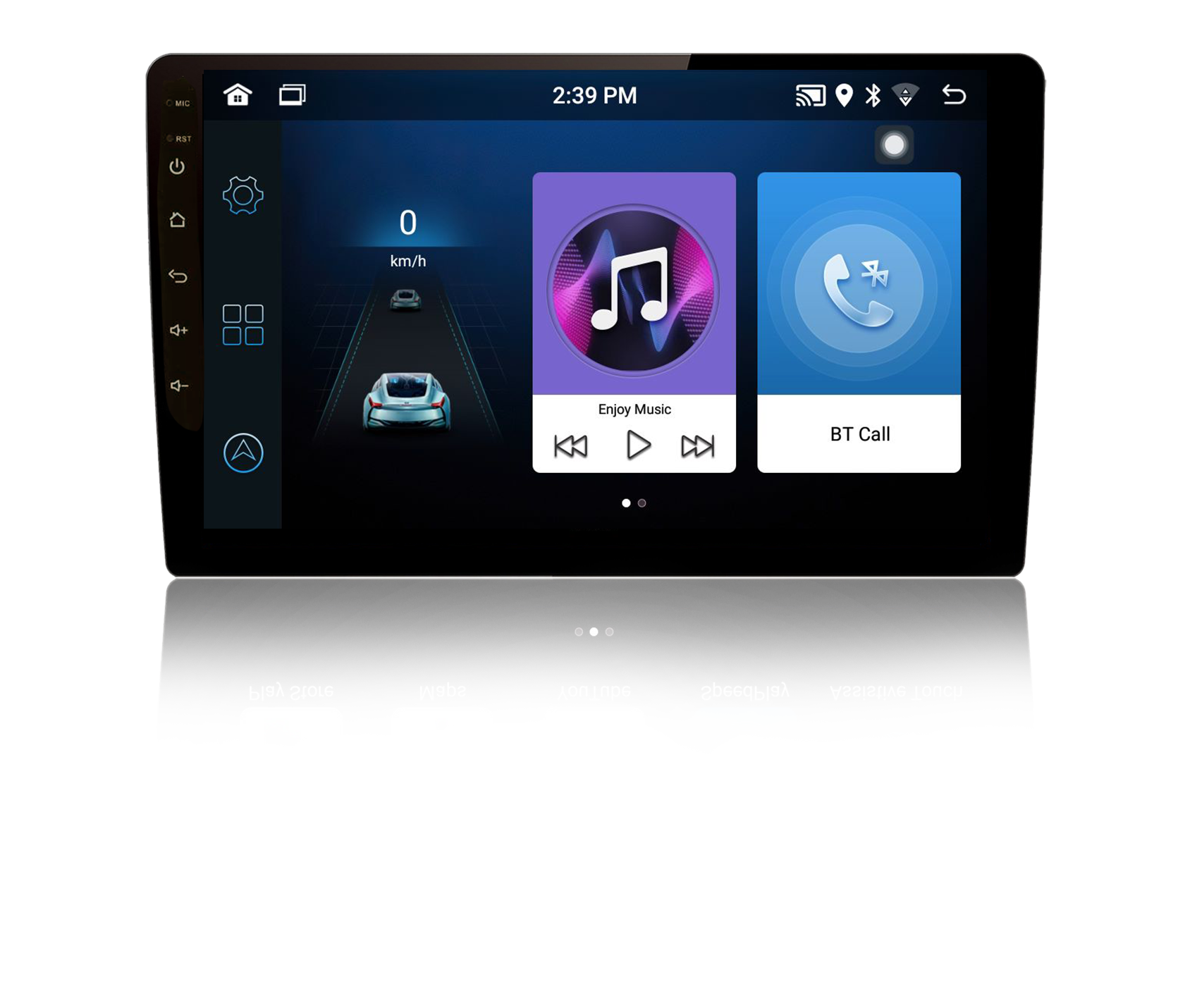 52001 10.1" UNIVERSAL AVN 2+32 WITH BUILT-IN CARPLAY & ANDROID AUTO