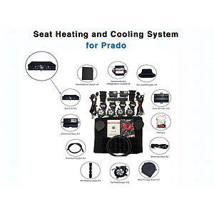 726-164 VENTILATION OF TOYOTA PRADO