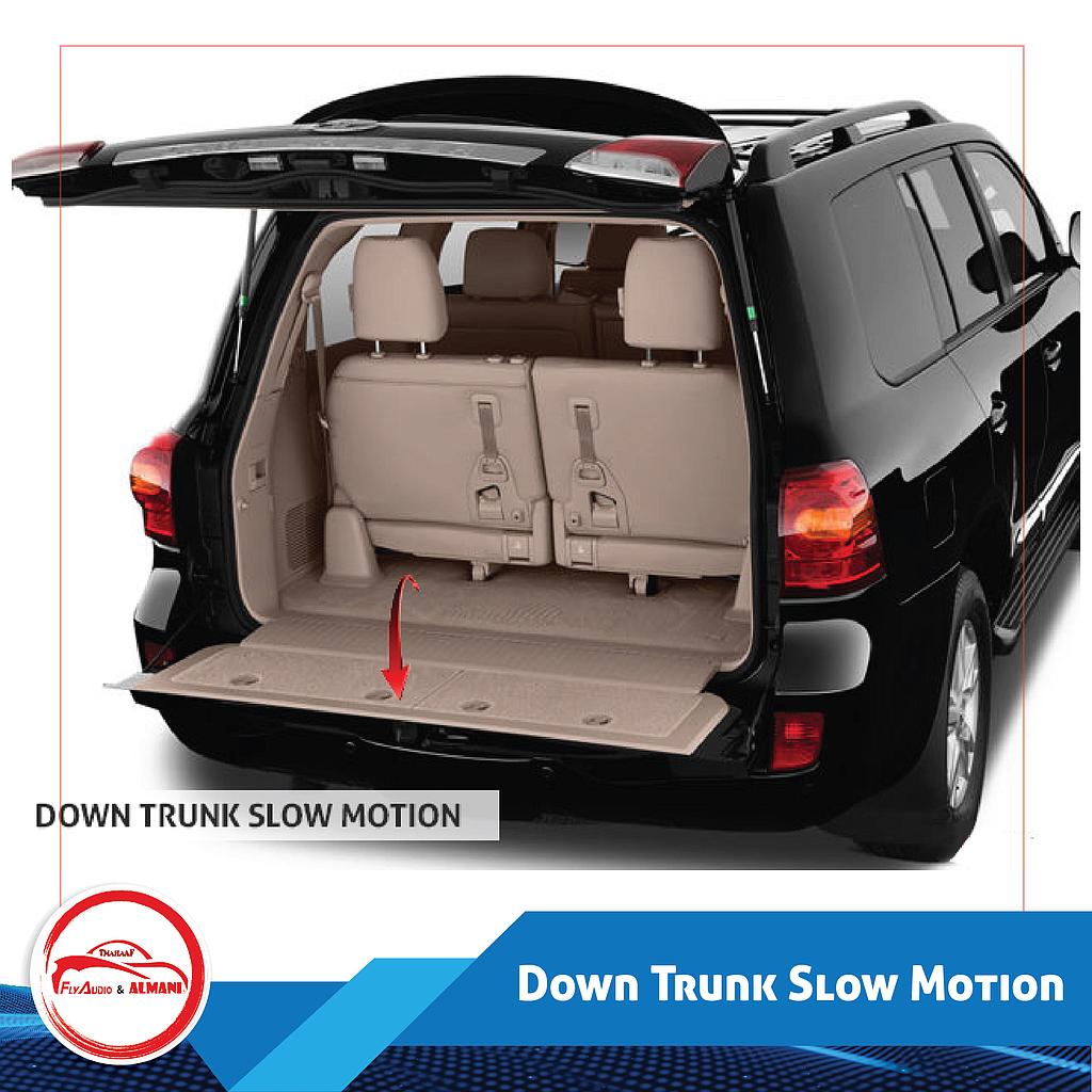 Luxury Down Trunk Slow Motion For Land Cruiser 