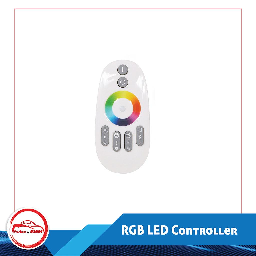 0025-Luxury RGB LED and Music Sensitive Controller with RF Remote "Output: 6A*3CH" (VIP)