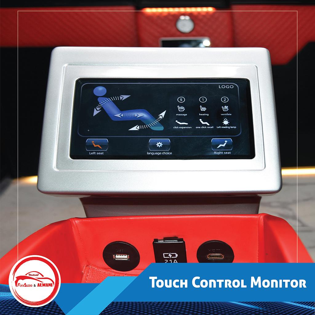 9905-5" Luxury Touch Control Monitor For VIP Car