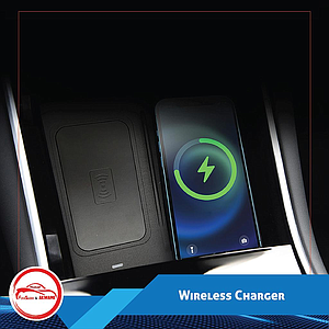 3309-Tesla 03 Double Mag-Safe "15W Wireless Charger"