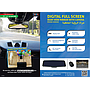 HT-66 9.66" DIGITAL FULL SCREEN REAR VIEW MIRROR WITH CAMERA