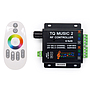 Luxury RGB LED and Music Sensitive Controller with RF Remote "Output: 6A*3CH" (VIP)