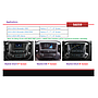 56059 12.1" AND NAVIGATION FOR GMC SIERRA CHEVROLET SILVERADO 2014-18